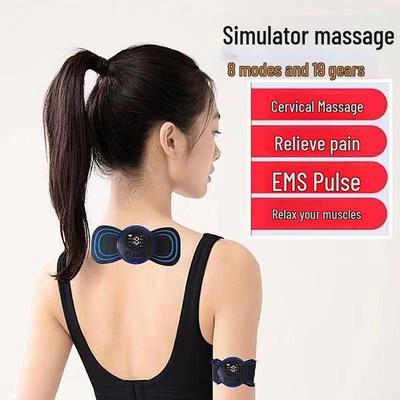 Портативный EMS Smart массажер для шеи и шейного отдела с импульсной терапией