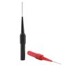 1 пара тестовых щупов, игла для прокалывания изоляции для мультиметров, красный, черный цвет