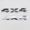 3D ABS Silver Black Logo 4X4 Emblem Car Trunk Decal For 4X4 Stikcer Accessories