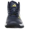 Adidas Cross Em 4 Fashion Нескользящие Прочные Баскетбольные Кроссовки Средней Высоты Мужские Кроссовки Синие B27704