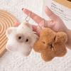 Creative Star Creativity Backpack Keychais Capybara Animal Gift Plush Stuffed Doll Keyring Pendant