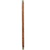 Value Wooden Hand Carved Sheesham Walking Rule Swagger Stick with Brass Work (Brown) 24 Inch