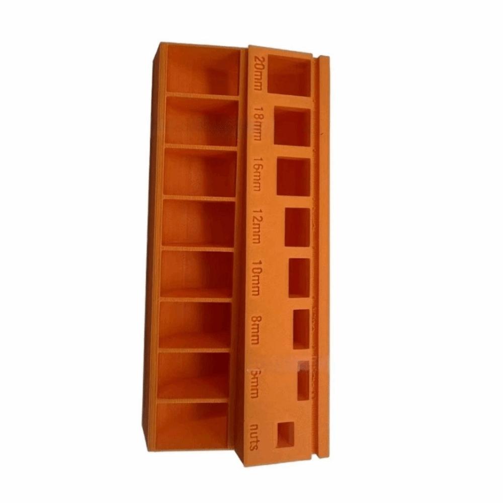 Multiple Compartment M3 Bolt Sorter PLA Screw Length Sorter Hardware Organization