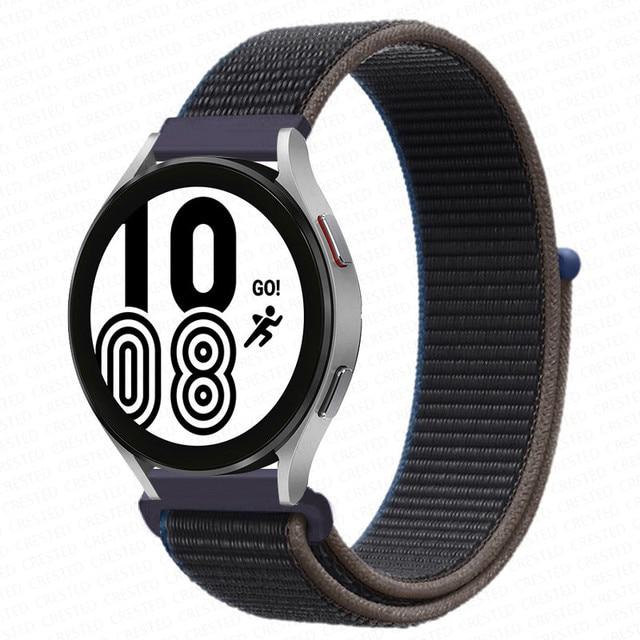 Band For Samsung Galaxy Watch 4 3 Classic 5 Pro Active 2/Gear S3 Nylon Loop Correa Bracelet Huawei Watch GT 2 3 Strap 22mm 20mm