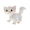 New Arrival Enamel Cat Brooches For Women Cute Fashion Animal Pin Spring Summer Design Jewelry High Quality