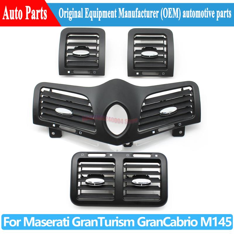For Maserati GranTurismo GranCabrio GT GC M145 Car Front Rear Central Dashboard Left Right Middle AC Vent Air Vent Panel Cover