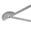 Adjustable Rotatable Accuracy Worker Woodworking Tools Mechanics Stainless Steel 180 Degree Protractor Angle Finder
