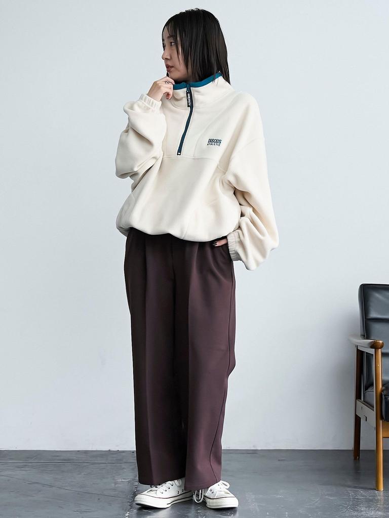 Cohen DISCUS Custom Fleece Half Zip 75206000000 0390 OFF WHITE(03) XL