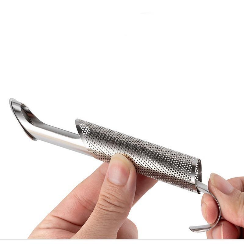 Ситечко для чая из нержавеющей стали, ситечко для заваривания чая, телескопический держатель, ложка для заваривания чая, фильтр для заваривания чая, кухонный инструмент для дома