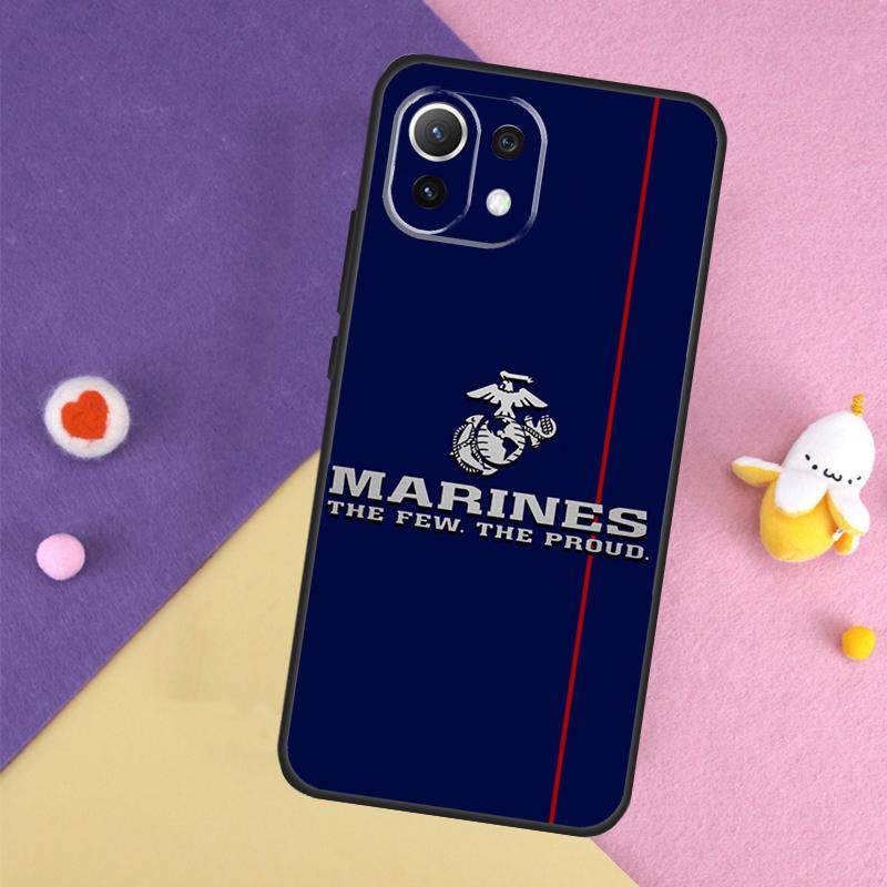 USMC Marine Corps Case For Xiaomi 14T 11T 12T 13T Pro 13 14 15 Ultra POCO X7 Pro X3 X5 X6 F5 F6 M6 Pro Cover