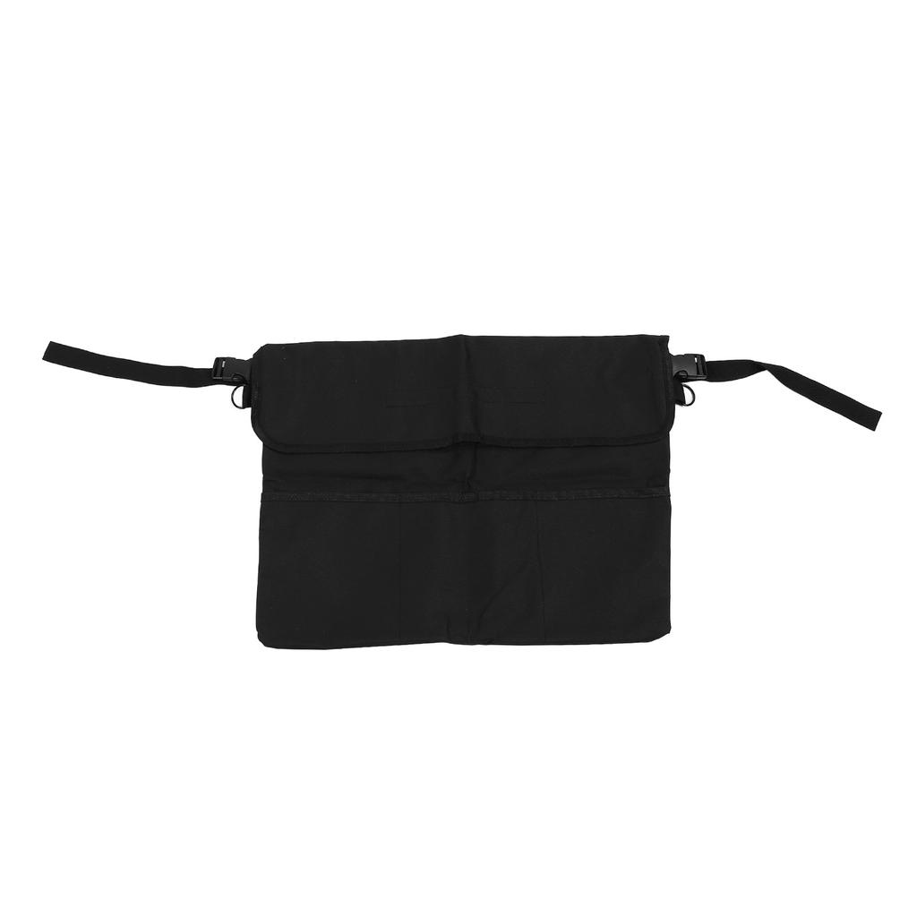 Органайзер для коляски со светоотражающей полосой из ткани Оксфорд 600D, многофункциональный одинарный плечевой ремень, белый