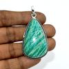 Green Amazonite Pendant Necklace 925 Sterling Silver Handmade Pendant Gift For Her- PN020