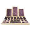 Solid Wood Detachable Jewelry Display Stand Necklace Pendant Earrings Ring Bracelet Display Prop Jewelry Set Display Stand