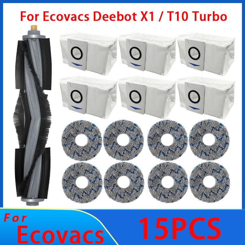 Для робота-пылесоса Ecovacs Deebot T10 OMNI X1 TURBO Фильтр Боковая щетка Тряпка для уборки Запасные части Аксессуары для пылесборника