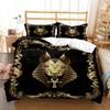 Ancient Egypt Egyptian God Egyptian Cat Anubis Bedding Set Duvet Cover Comforter Bed Single Twin Full Queen Kids Girl Boys Gift