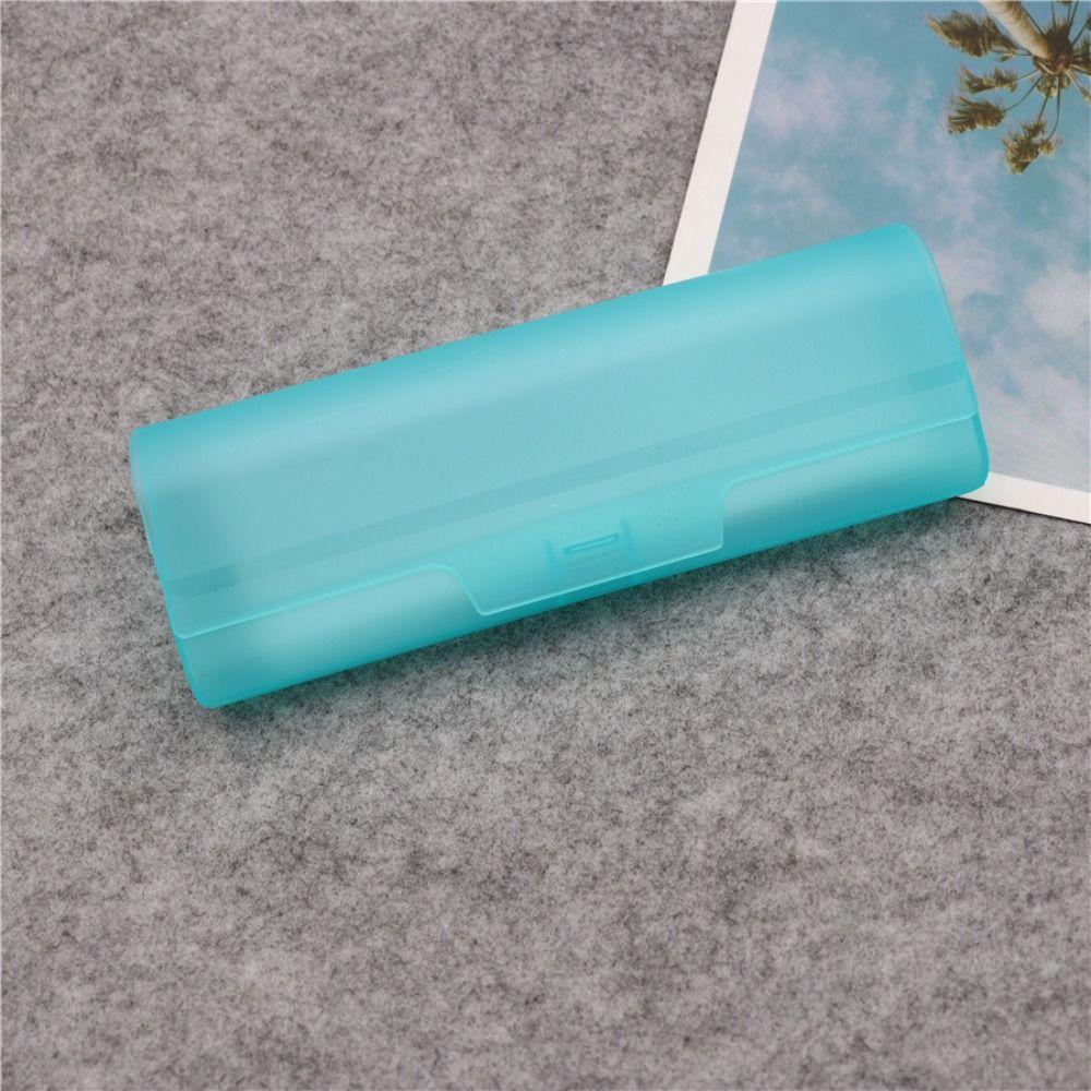 Прозрачный футляр для очков Матовый футляр для очков Простая коробка для хранения очков