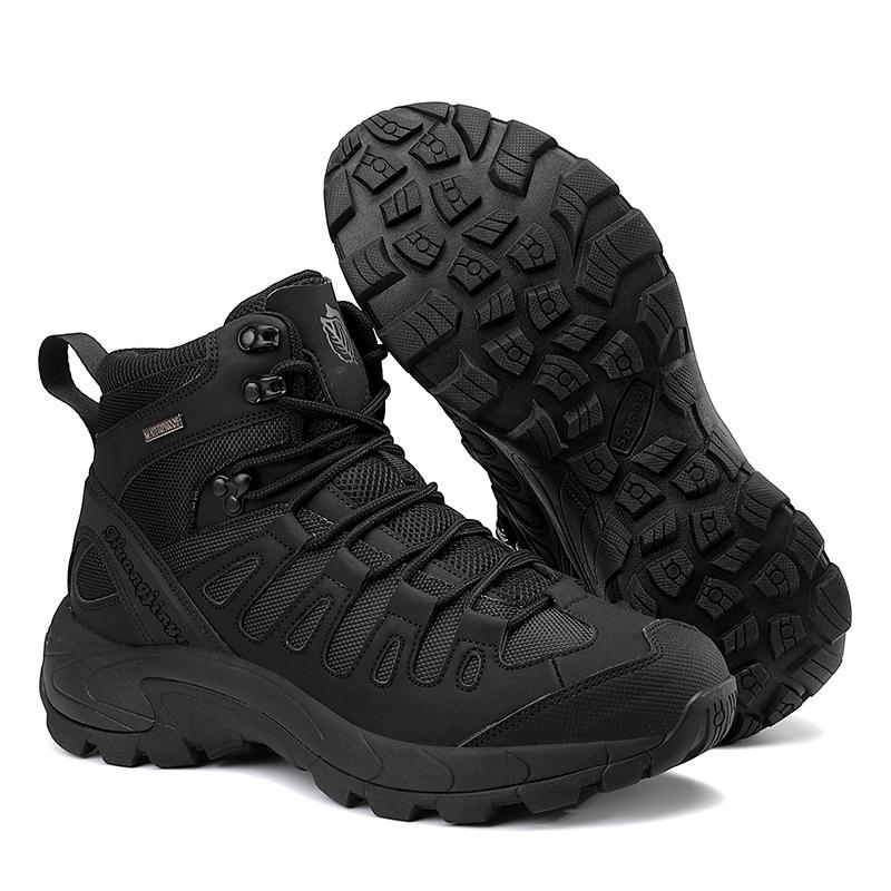 Men Boots New Platform Boots Outdoor Waterproof Casual Sneakers Working Men Ankle Boots Hiking Safety Shoes Mens Athletic