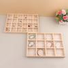 Wooden Jewelry Display Stackable Exquisite Jewellery Holder Portable Ring Earrings Necklace Organizer Box Organizator De Boys