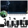 Type Suction Cup Biochemical Sponge Filter Cotton Filters Aquarium Oxygen Pump Single/Double Head
