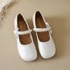 Fashion Soft-soled Women's French Elegant Mary Jane Shoes 2025 Internet Celebrity New Shallow Retro Sweet Style Single Shoes