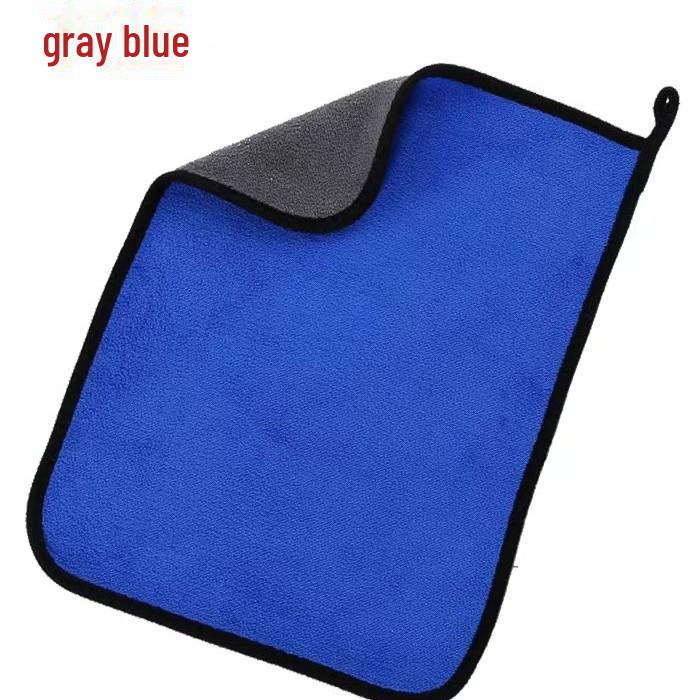 Двустороннее влаговпитывающее полотенце для рыбалки и мытья автомобиля с логотипом