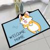 Cute 40x60cm Floor Mat Cartoon Cat Paw Bathroom Mat Non-slip Super Absorbent Foot Mat