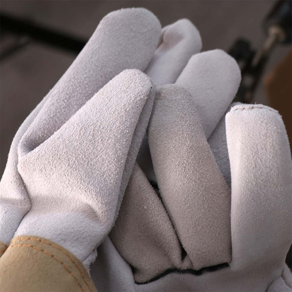 1 Pair Heat Resistant Welding Gloves Wear-Resistant Protective Gloves  Labor Protection