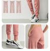 Women's Quick-Dry Pleated Sports Pants - Summer Running, Fitness, Casual Straight-Leg Design with Drawstring.
