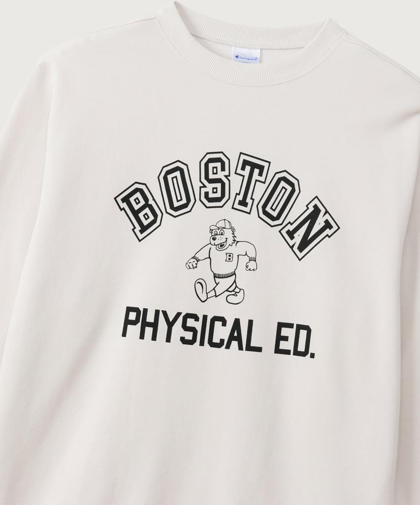 Champion Свитшот Boston Regular Fit с круглым вырезом Цвет: Кремовый
