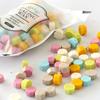 100Pcs/Bag Wax Particles Delicate Fire Lacquer Seal Color Random Colour Macaron Color Bagged Sealing Wax Octagonal Shape