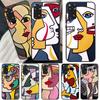 Abstract Portrait Art Painting Case For Xiaomi Redmi Note 11 10 Pro 8 9 9S 10S 11S 9A 9C 10A 10C K40 K50 Gaming Cover