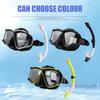 Snorkel Set Adults Anti-Fog Diving Mask Snorkeling Gear Swimming Beach Water Sports