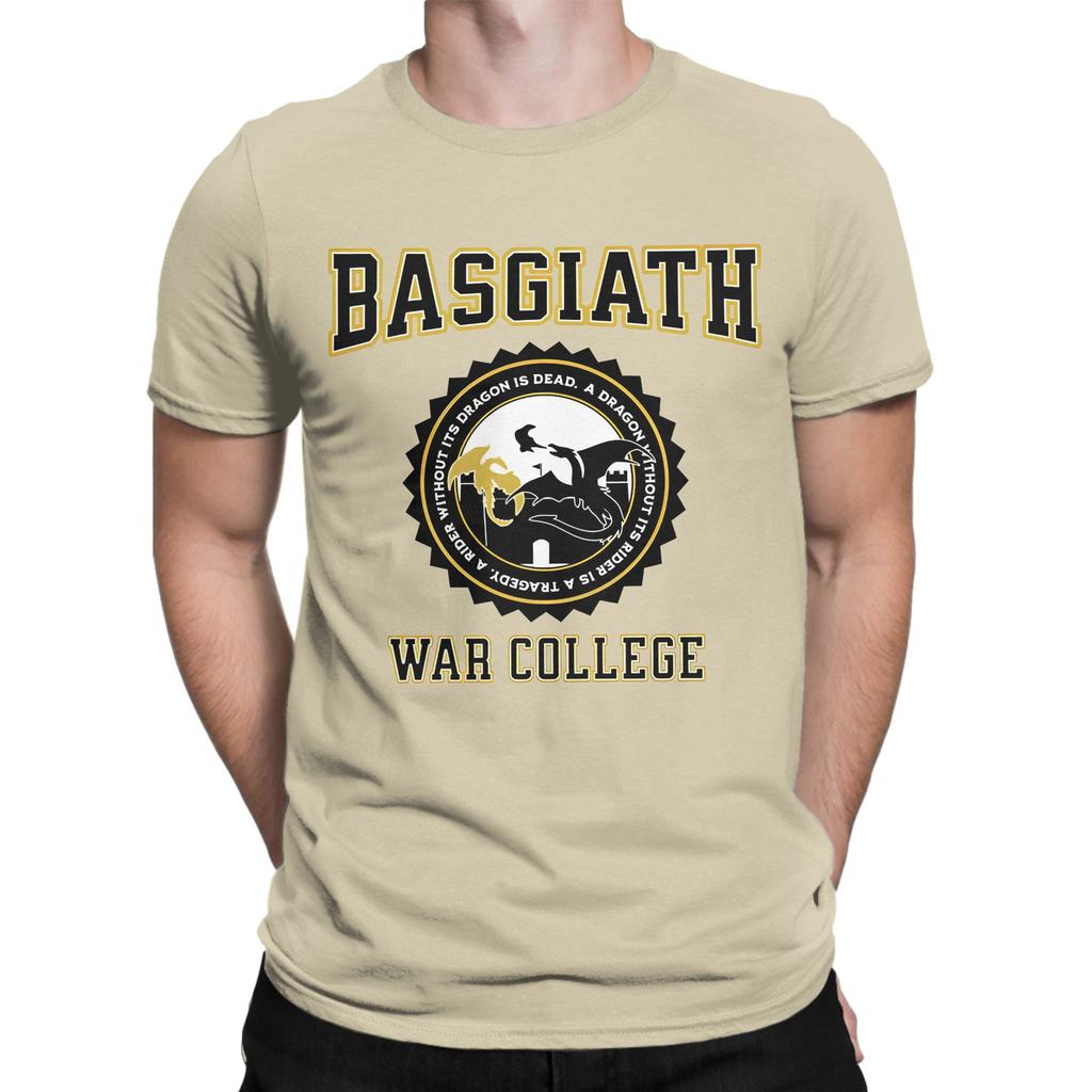 Стритвир Колледж Войны Басгиат Четвертое Крыло Мерч Футболка Мужская С круглым вырезом С коротким рукавом Топы Рубашки Хлопок Летний Топ Футболка