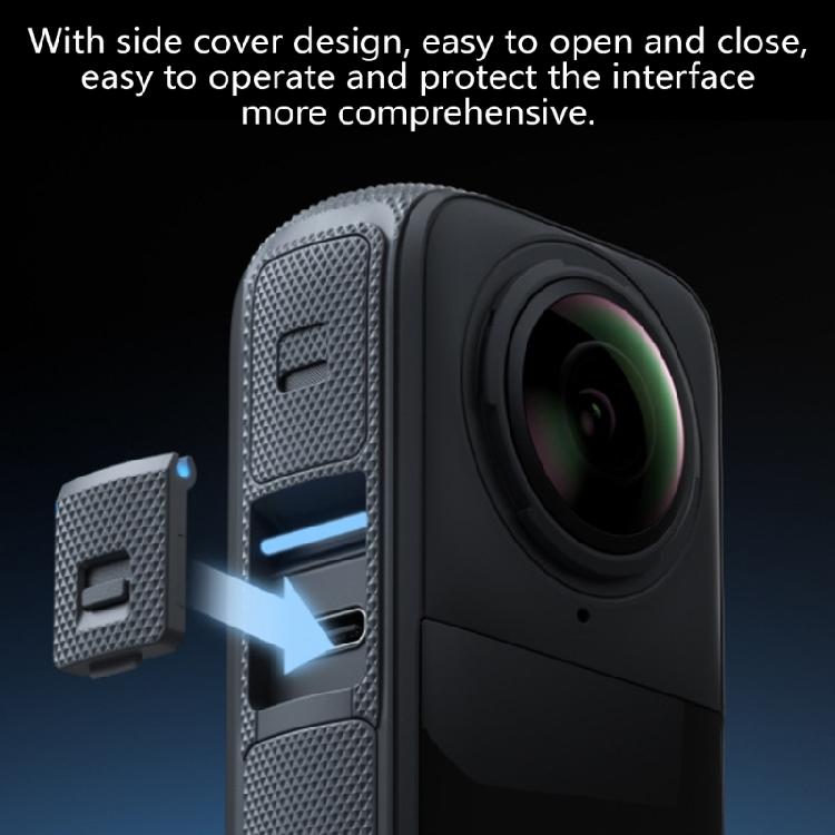 USB-крышка для камеры 360 X4, пыле- и влагозащитная, сменная, для зарядки USB, защитная крышка порта, экшн-камера