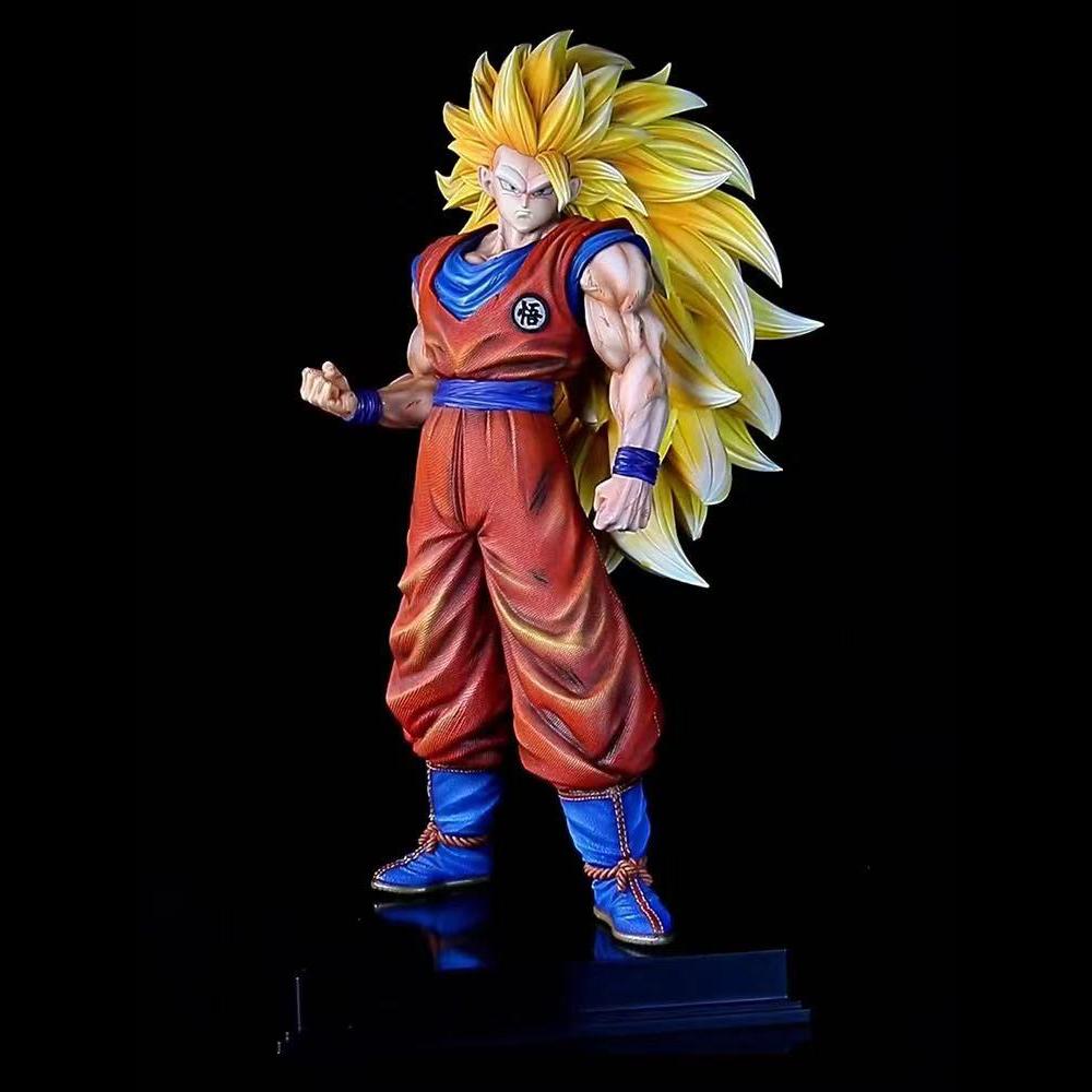 54 см/21,26 дюйма Фигурка Dragon Ball Z Сон Гоку Ssj3 Супер Сайян Гоку Фигурки Действия JT Статуя Коллекционная Модель Игрушки Подарки