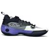 Li Ning WOW 10 Амортизация TPU Скользкие Устойчивые к истиранию Низкие Баскетбольные кроссовки Мужские Белый Фиолетовый ABAS083-9