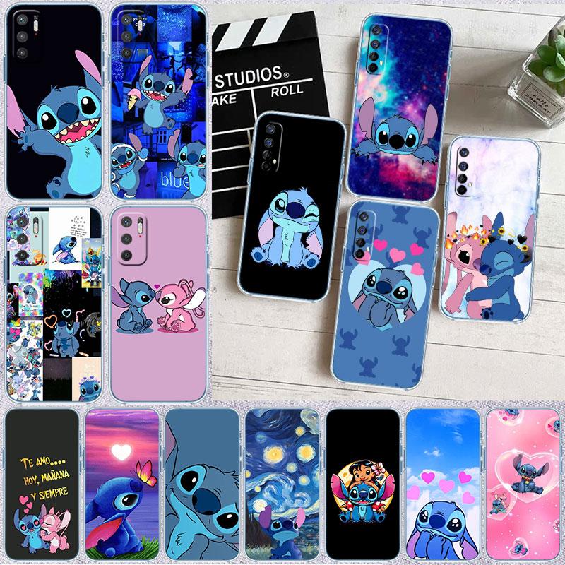 Мультяшный чехол Stitch для Motorola Moto G10 G20 G30 G31 G32 G34 G35 G41 G42 G50 G51 G52 G55 G60 G60S