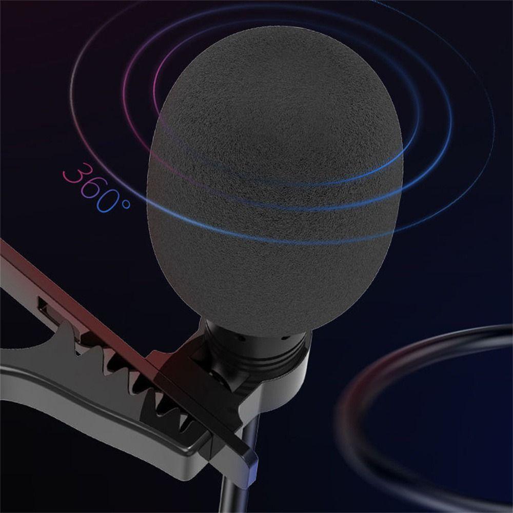 Телефон Запись голоса Шумоподавление Прищепка Маленький микрофон Петличный микрофон