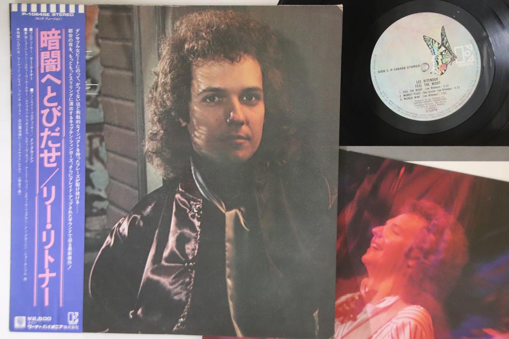 LP Record LEE RITENOUR - Feel The Night P10645E ELEKTRA 1979 Japan Obi Jazz Used