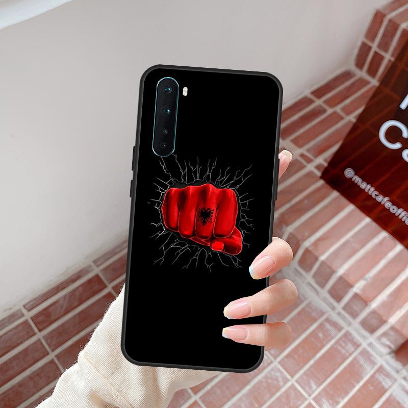 Албания Албанцы Флаг Чехол Для OnePlus Nord 5 CE 2 3 4 Lite N20 N30 OnePlus 15 13 12 11 10R 13R 10T 13T 12R Обложка