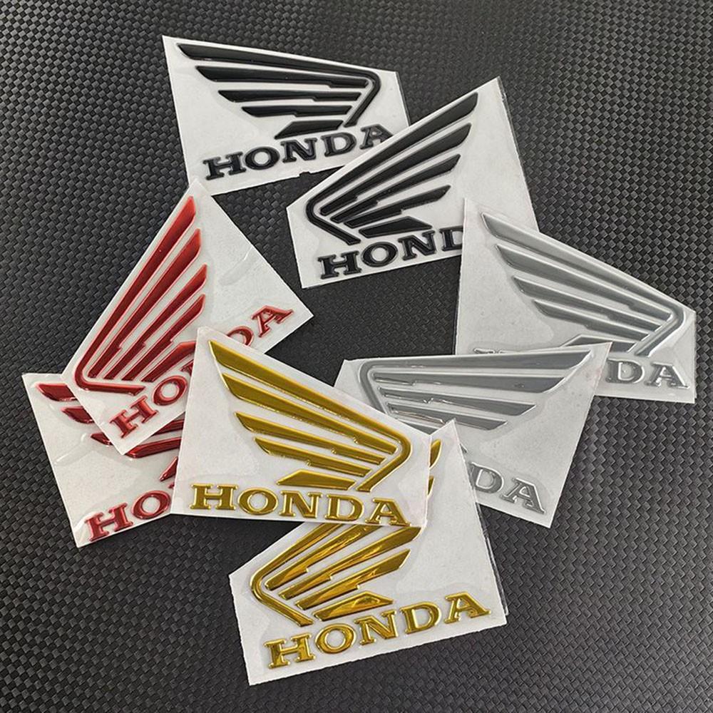 Honda Motorcycle Personalized Modification Accessories Wings Decals CB400X 300R Vario125 150 3D Soft Adhesive Stickers