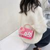 Girls Playful Small Capacity Shoulder Bag With Breathable Cotton Material And Multipattern Design