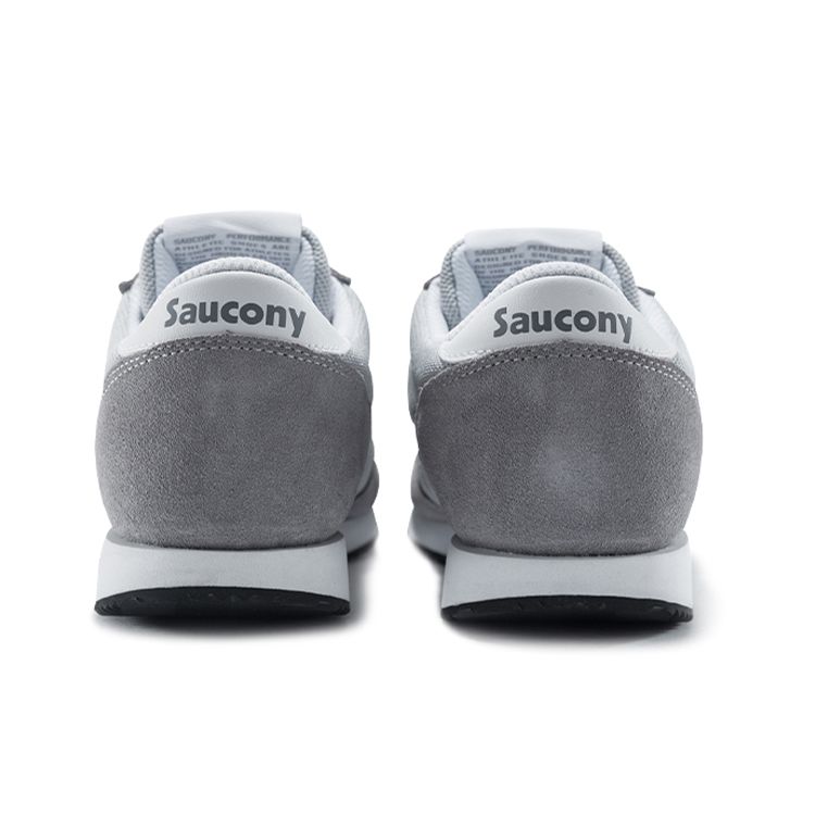 SAUCONY Hornet Comfortable Retro Sports Breathable Low-Top Running Shoes Women Sneaker Gray White S60538-11