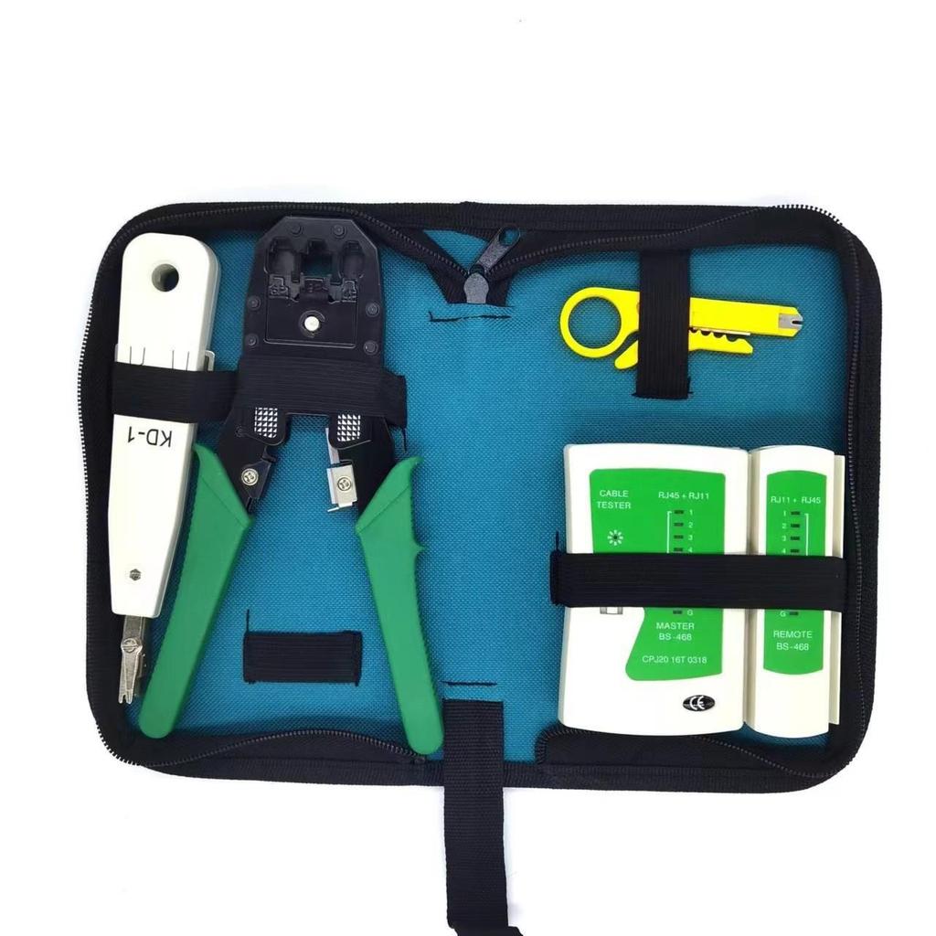 Набор инструментов для домашней сети с тестером для установки и плоскогубцами