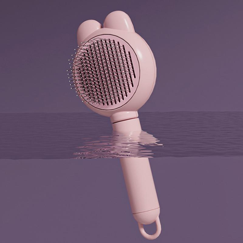 Многофункциональная щетка для удаления подшерстка, щетка для собак и кошек, массажная щетка для вычесывания спутанной шерсти, расческа для шерсти домашних животных, самоочищающаяся щетка для ухода за домашними животными