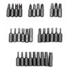 33pcs Screwdriver Bits Set 45 Steel Material Bit Kit with Long Magnetic Connecting Rod and 6.35MM 1/4'' Shank Diameter