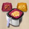 Air Fryer Silicone Pot Air Fryers Oven Baking Tray for Pizza Fried Chicken Air Fryer Accessories Baking Pan Reusable Mat