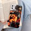 Мультяшный чехол B-Bakugo K-Katsuki для iPhone 14 11 12 13 Mini Pro Xs Max 8 7 6 6S Plus X XR, однотонный цветной чехол