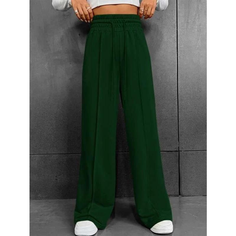 Spring and Autumn Women's Sweatpants Straight Pants Loose Sweatpants Wide Leg Pants Outdoor Dance Casual Long Pants