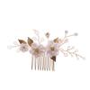 Аксессуары для волос Tuanming Bridal Flower Comb — элегантный европейский и американский вечерний стиль